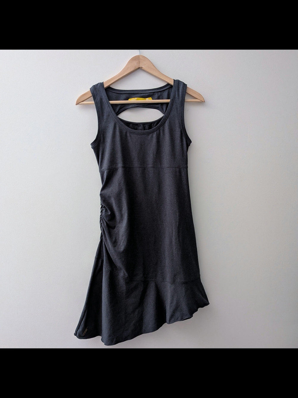 Lole Assymetricl Grey Active Mini Dress, XS